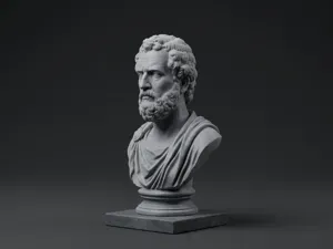 Saint Peter Bust – Religious Sculpture