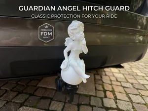 Guardian Angel Trailer Hitch Ball Cover