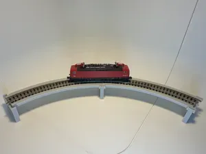 N-Gauge Model Railway Modular Track Support System