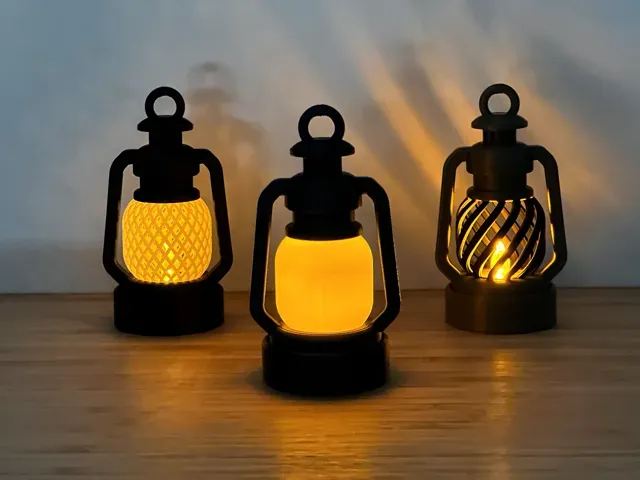 Mini Oil Lamp Tea Light Lantern — Фото 5 из 9
