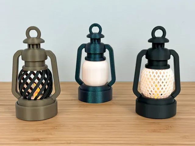 Mini Oil Lamp Tea Light Lantern — Фото 2 из 9