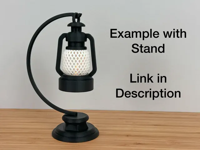 Mini Oil Lamp Tea Light Lantern — Фото 8 из 9