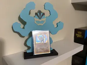 Machamp Pokemon card display stand