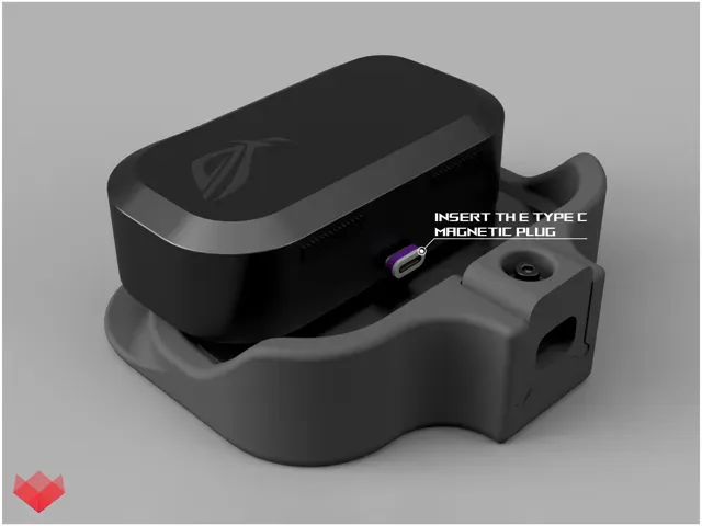 ROG Cetra Open Wireless Magnetic Charging Dock — Фото 6 из 9