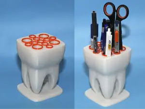 Tooth Organizer for pens/utensils/tools