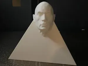 Dwayne The Rock Tetrahedron