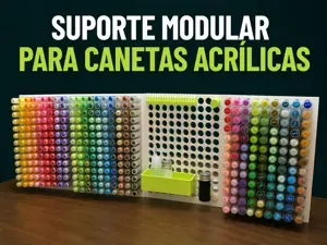 Organizador Modular Para Canetas Acrílicas