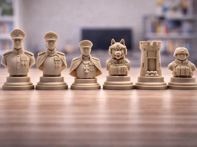 Soldier Chess Set