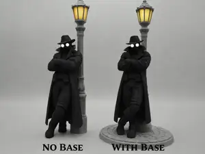 Noir Detective The Streetlight Vigil (Multi-Color)