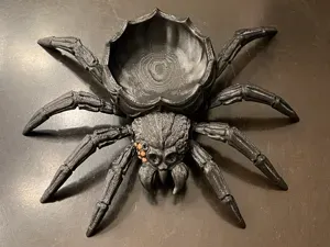 Halloween Spider Bowl Candy, Decor & Light Holder