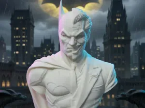Batman Vs Joker Bust