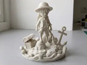 One Piece Luffy Diorama – Anime Easy Print