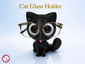 Cat Eye-Glass Holder | Cute + Two sizes