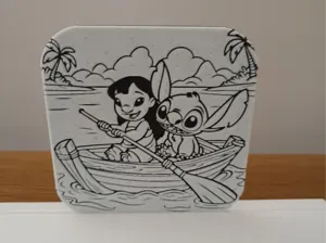 Dessous de verre hueforge Lilo et Stitch