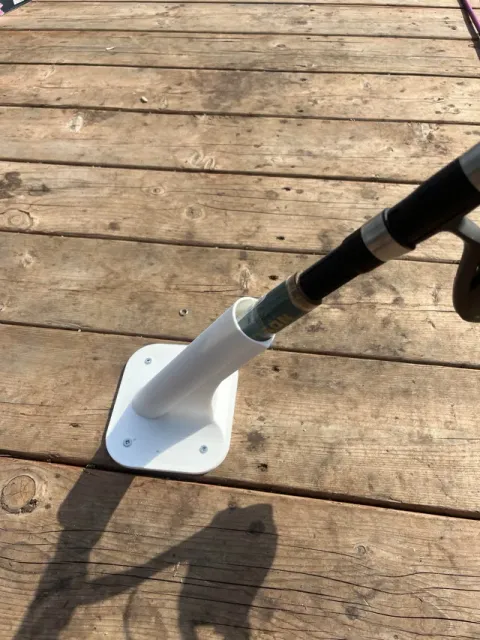 3D Printed Fishing Rod Holder–No Supports Required — Image 3 of 3