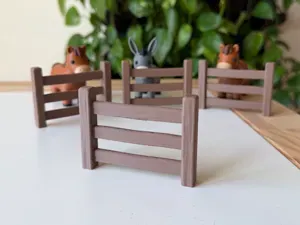 Wooden fence
