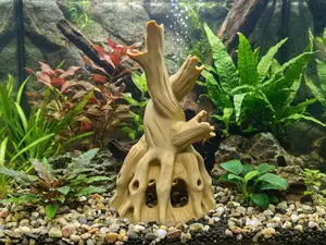 Natural Aquarium Terrarium Root Cave - NO Support