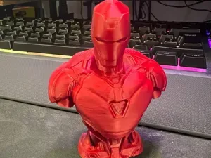 Iron Man Bust - IronMan Busto - 3D Model