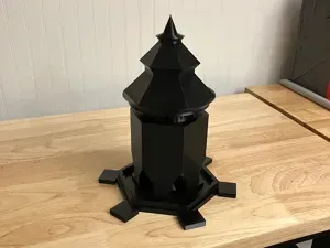 Pagoda Lantern Bird Feeder — Hexagonal Hopper