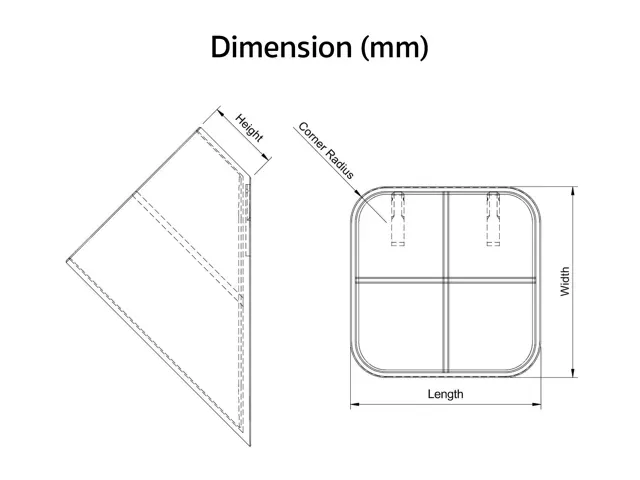 Customizable Skadis Tilt Bin (Parametric) — Фото 4 из 4