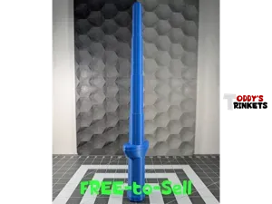 mini Telescopic Sword—Print in Place, Free to Sell