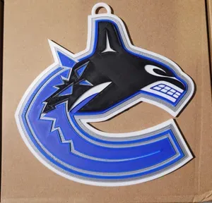 VANCOUVER CANUCKS 3D Logo 180mm series