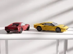 Ferrari 288 GTO Supercar Model