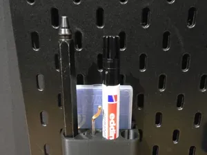 Skadis Hand-Entgrater Halter + stifte + klingen