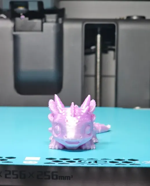 Draxolotl Cute Flexi Dragon + Axolotl Hybrid Toy — Фото 5 из 5