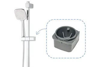 Pièce de fixation pour curseur de douche Teesta