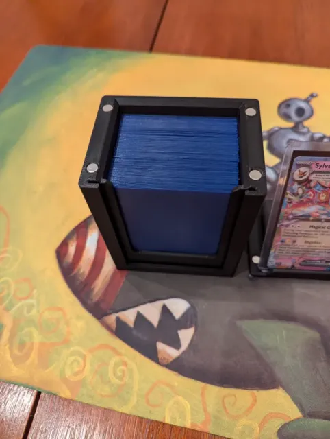 75 Card Magnetic Display Deck Box Magic Pokemon — Image 5 of 11