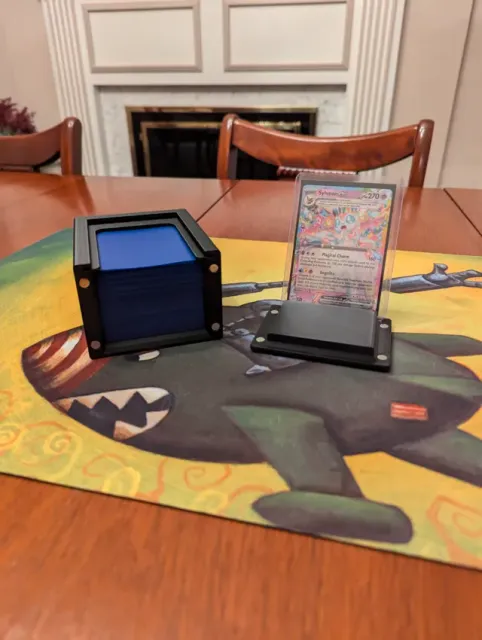 75 Card Magnetic Display Deck Box Magic Pokemon — Image 6 of 11