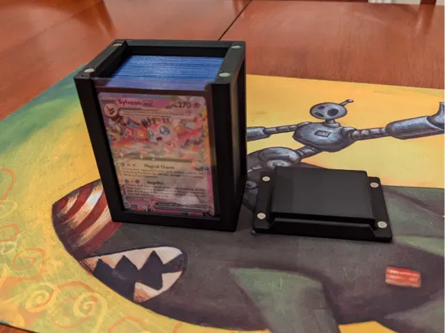 75 Card Magnetic Display Deck Box Magic Pokemon