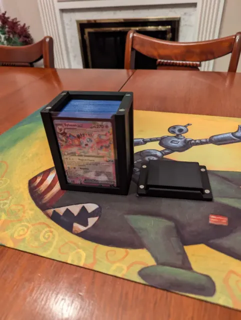 75 Card Magnetic Display Deck Box Magic Pokemon — Image 2 of 11