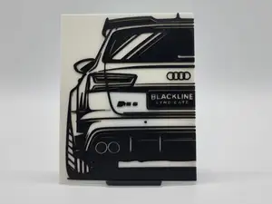 2D Wall Art Audi RS6 C7