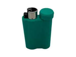 Clipper Lighter Tube Holder - Screw Lid