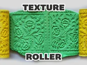 Texture Roller V173 | Ornate Flowers