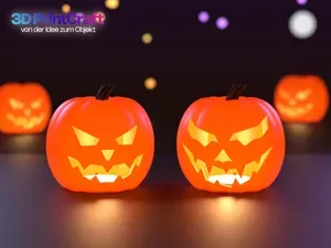 Halloween-Kürbis LED-Lampe | für LED Lamp Kit 001