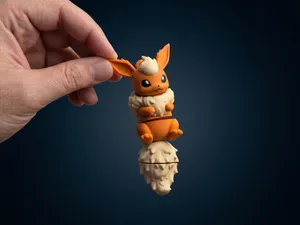 Flareon’s Fluffy Flex - Articulated Fidget