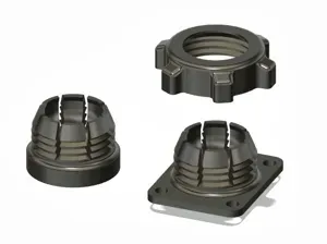 25mm ball (RAM 1" B size) compression nut & socket