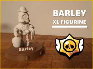 Barley | XL Brawl Stars Figurine (NO AMS)