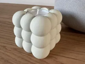 Bubblecandle Holder (3x3)
