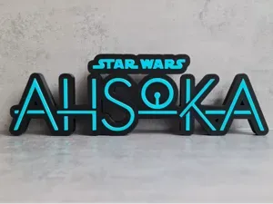 Star Wars Ahsoka Logo / Sign