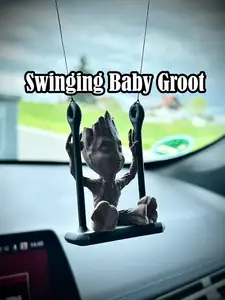 Swinging Baby Groot