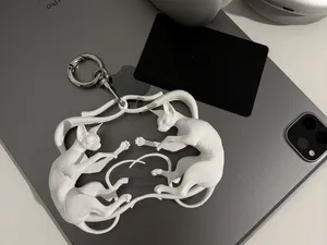 Sphynx cat card holder