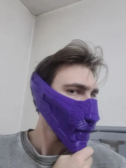 TDC OniForge – Cyber Panther Half-Face Mask — Image 11 of 16