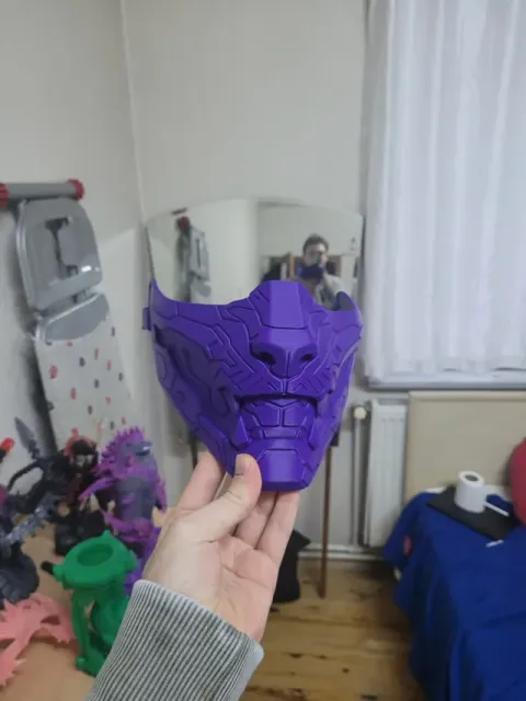 TDC OniForge – Cyber Panther Half-Face Mask — Image 12 of 16