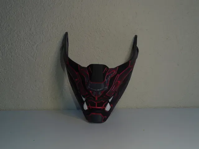 TDC OniForge – Cyber Panther Half-Face Mask — Image 8 of 16