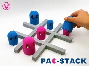 PAC-STACK: Tic Tac Toe levelled up!