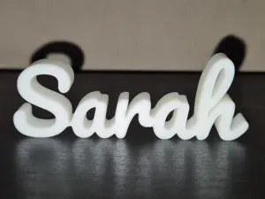 Sarah Name Sign Display Decor